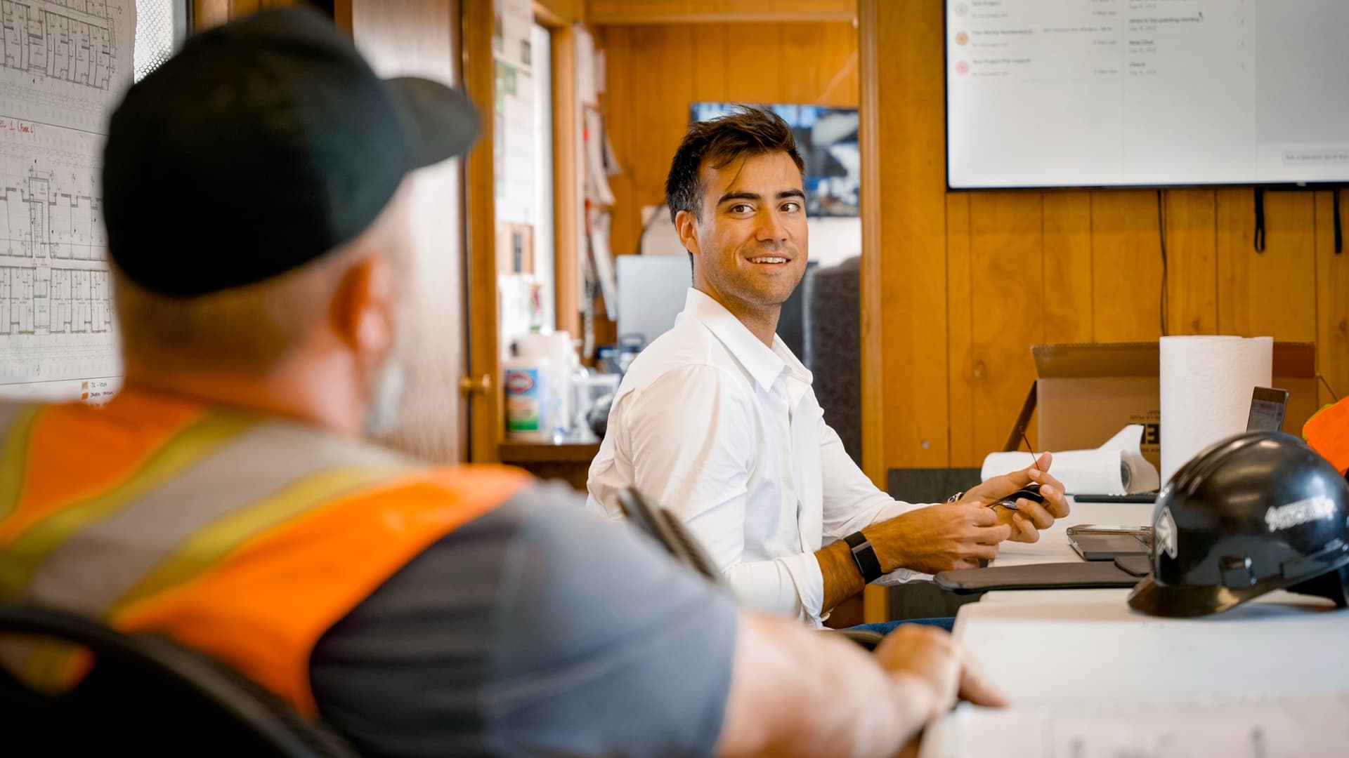 Horizons job site walkthrough