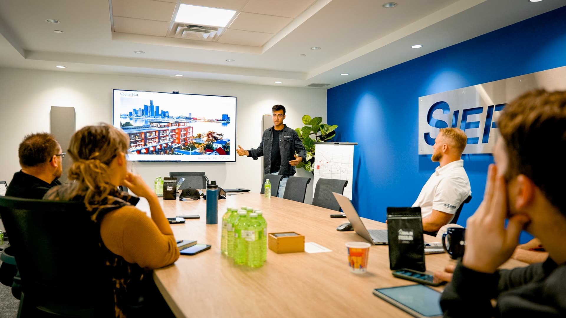 Sierra Construction boardroom